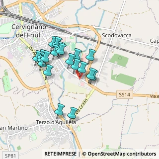 Mappa 24 Interno, 33052 Cervignano del Friuli UD, Italia (0.7835)