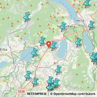 Mappa Località Tassera, 23867 Suello LC, Italia (6.3555)