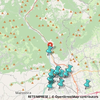 Mappa Via della Resistenza, 36061 Bassano del Grappa VI, Italia (5.47083)