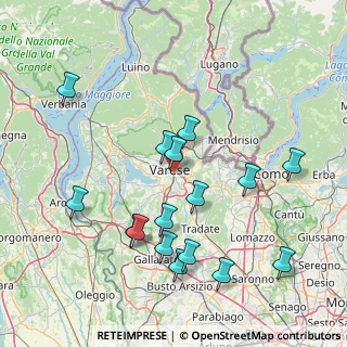 Mappa Via Francesco Tamagno, 21100 Varese VA, Italia (16.45875)