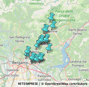 Mappa Via Don Santo Rota, 24026 Cazzano Sant'Andrea BG, Italia (10.176)