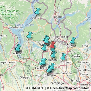 Mappa Via Lazio, 21100 Varese VA, Italia (14.408)