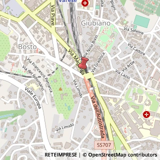 Mappa Via Magenta, 52, 21100 Varese, Varese (Lombardia)