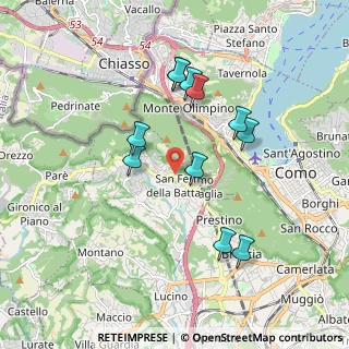 Mappa Via Cartellieri, 22020 San Fermo della Battaglia CO, Italia (1.70818)