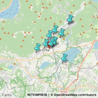 Mappa Erba, 22036 Erba CO, Italia (2.35909)