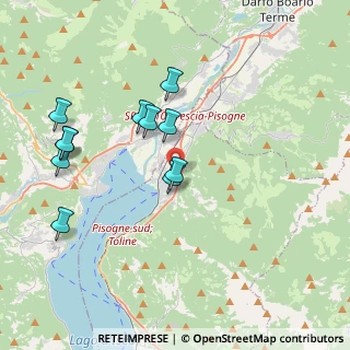 Mappa 25055 Pisogne BS, Italia (3.81545)