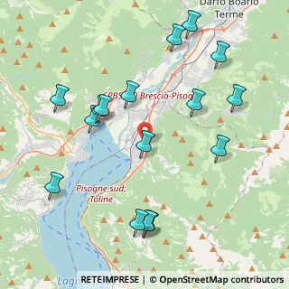 Mappa 25055 Pisogne BS, Italia (4.54938)