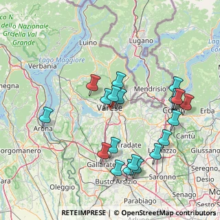 Mappa Via Renato Fucini, 21100 Varese VA, Italia (16.195)