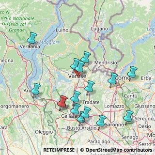 Mappa Via Renato Fucini, 21100 Varese VA, Italia (16.44313)