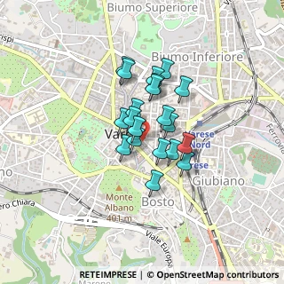 Mappa Via Pietro Antonio Magatti 7 Ancolo, 21100 Varese VA, Italia (0.2775)
