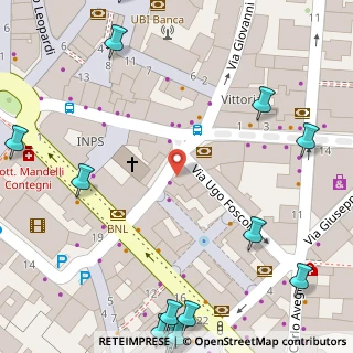 Mappa Via Pietro Antonio Magatti 7 Ancolo, 21100 Varese VA, Italia (0.138)