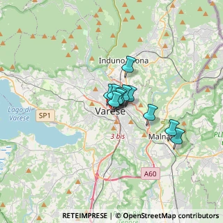 Mappa Via Pietro Antonio Magatti 7 Ancolo, 21100 Varese VA, Italia (1.80091)