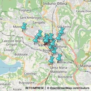 Mappa Galleria Manzoni Alessandro, 21100 Varese VA, Italia (0.98667)