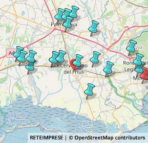 Mappa Via Aquileia, 33052 Cervignano del Friuli UD, Italia (8.61)