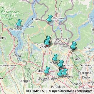 Mappa L.go Lanciotto Gigli, 21100 Varese VA, Italia (14.54357)