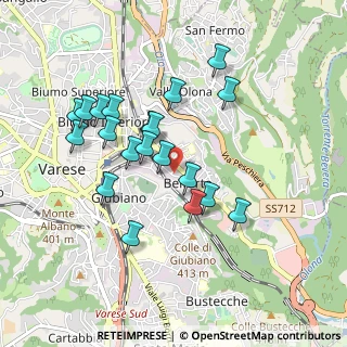 Mappa L.go Lanciotto Gigli, 21100 Varese VA, Italia (0.839)