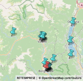 Mappa Via Caimi Beato, 13019 Varallo VC, Italia (7.9745)
