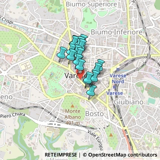Mappa Via Alessandro Volta, 21100 Varese VA, Italia (0.26526)