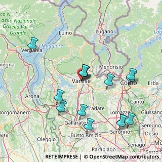 Mappa Via Alessandro Volta, 21100 Varese VA, Italia (16.34429)