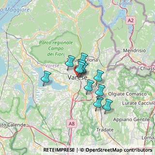 Mappa Corso Moro Aldo, 21100 Varese VA, Italia (4.32182)