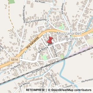 Mappa Vicolo di Mezzo,  2, 33055 Muzzana del Turgnano, Udine (Friuli-Venezia Giulia)