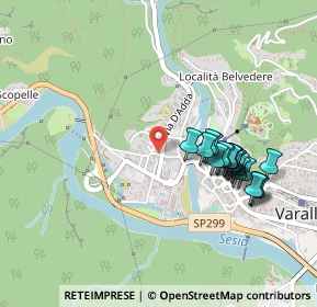 Mappa Via Gian Giacomo Massarotti, 13019 Varallo VC, Italia (0.445)
