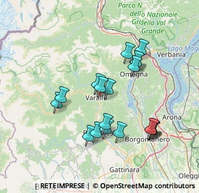 Mappa Regione Crosa, 13019 Varallo VC, Italia (13.23211)