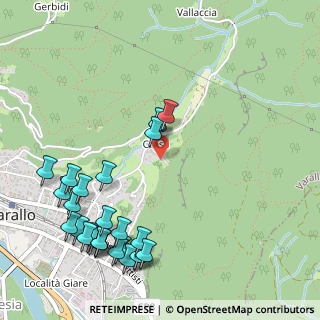 Mappa Regione Crosa, 13019 Varallo VC, Italia (0.65185)