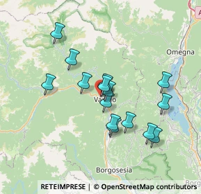 Mappa Piazza Antonini, 13019 Varallo VC, Italia (6.154)