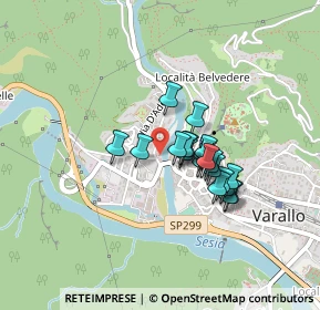 Mappa Piazza Antonini, 13019 Varallo VC, Italia (0.3025)