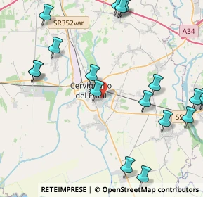 Mappa Via Antonio Gramsci, 33052 Cervignano del Friuli UD, Italia (5.7975)