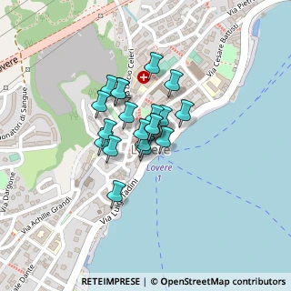 Mappa Piazza XIII Martiri, 24065 Lovere BG, Italia (0.127)