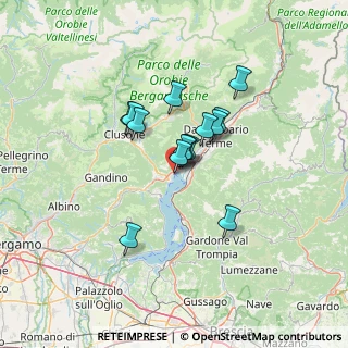 Mappa Via Cavallotti, 24065 Lovere BG, Italia (9.33143)