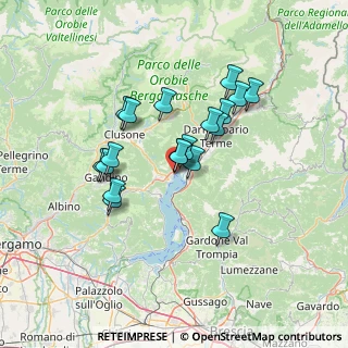 Mappa Via Cavallotti, 24065 Lovere BG, Italia (11.21)