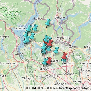 Mappa Via Montebello, 21100 Varese VA, Italia (11.4475)