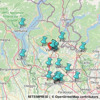 Mappa Via Montebello, 21100 Varese VA, Italia (15.57684)