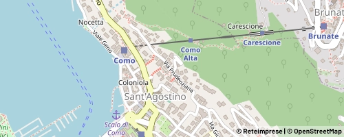 Mappa Como