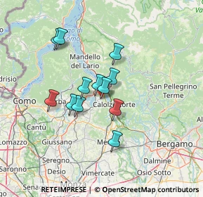 Mappa Via Don Luigi Sturzo, 23851 Galbiate LC, Italia (10.40167)