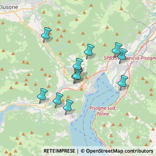 Mappa Via Orti, 24060 Sovere BG, Italia (3.38)