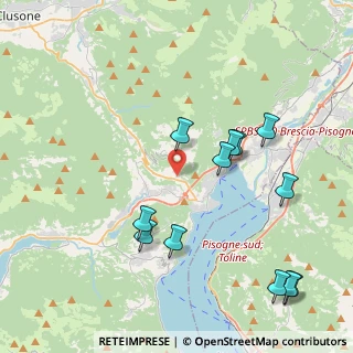 Mappa Via Orti, 24060 Sovere BG, Italia (4.46667)