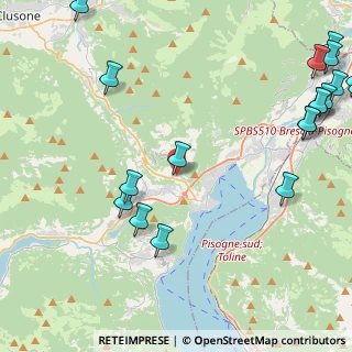 Mappa Via Orti, 24060 Sovere BG, Italia (6.484)