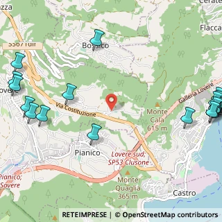 Mappa Via Orti, 24060 Sovere BG, Italia (1.718)