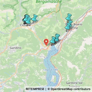Mappa Via Orti, 24060 Sovere BG, Italia (8.85813)