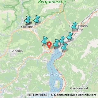 Mappa Via Orti, 24060 Sovere BG, Italia (6.94)