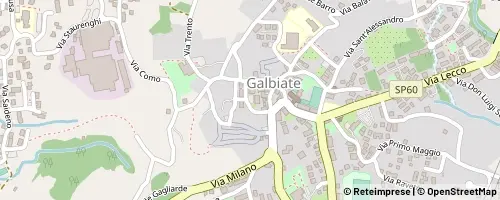 Mappa Galbiate
