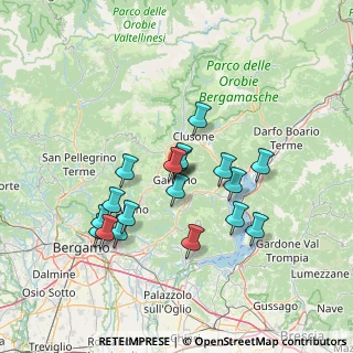 Mappa Via de Ocha, 24024 Gandino BG, Italia (12.61056)