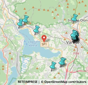 Mappa Lungolago/rotonda, 21100 Varese VA, Italia (4.98947)