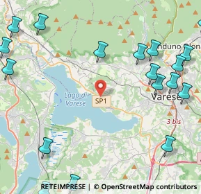 Mappa Lungolago/rotonda, 21100 Varese VA, Italia (6.44368)