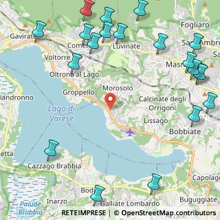 Mappa Lungolago/rotonda, 21100 Varese VA, Italia (3.1975)