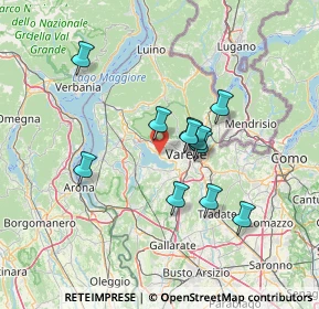Mappa Lungolago/rotonda, 21100 Varese VA, Italia (11.50909)